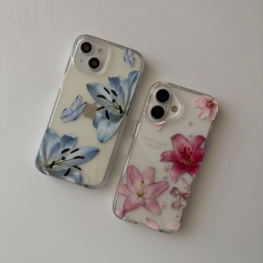 Floral Acrylic Case