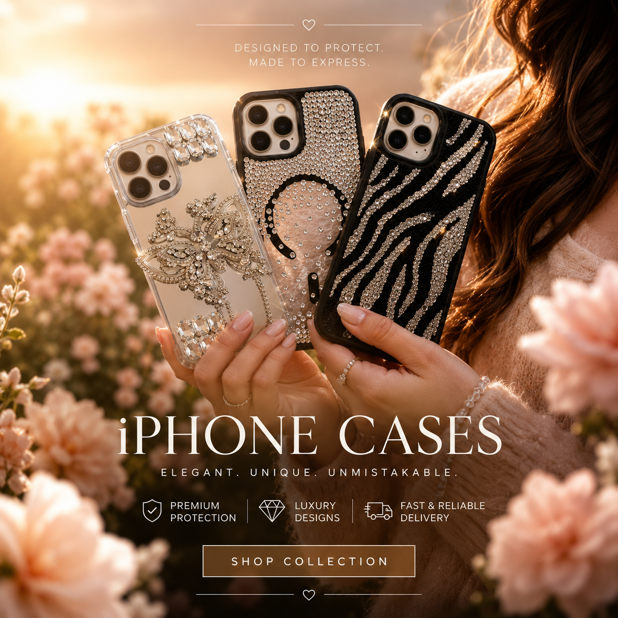 Rhinestone Cases