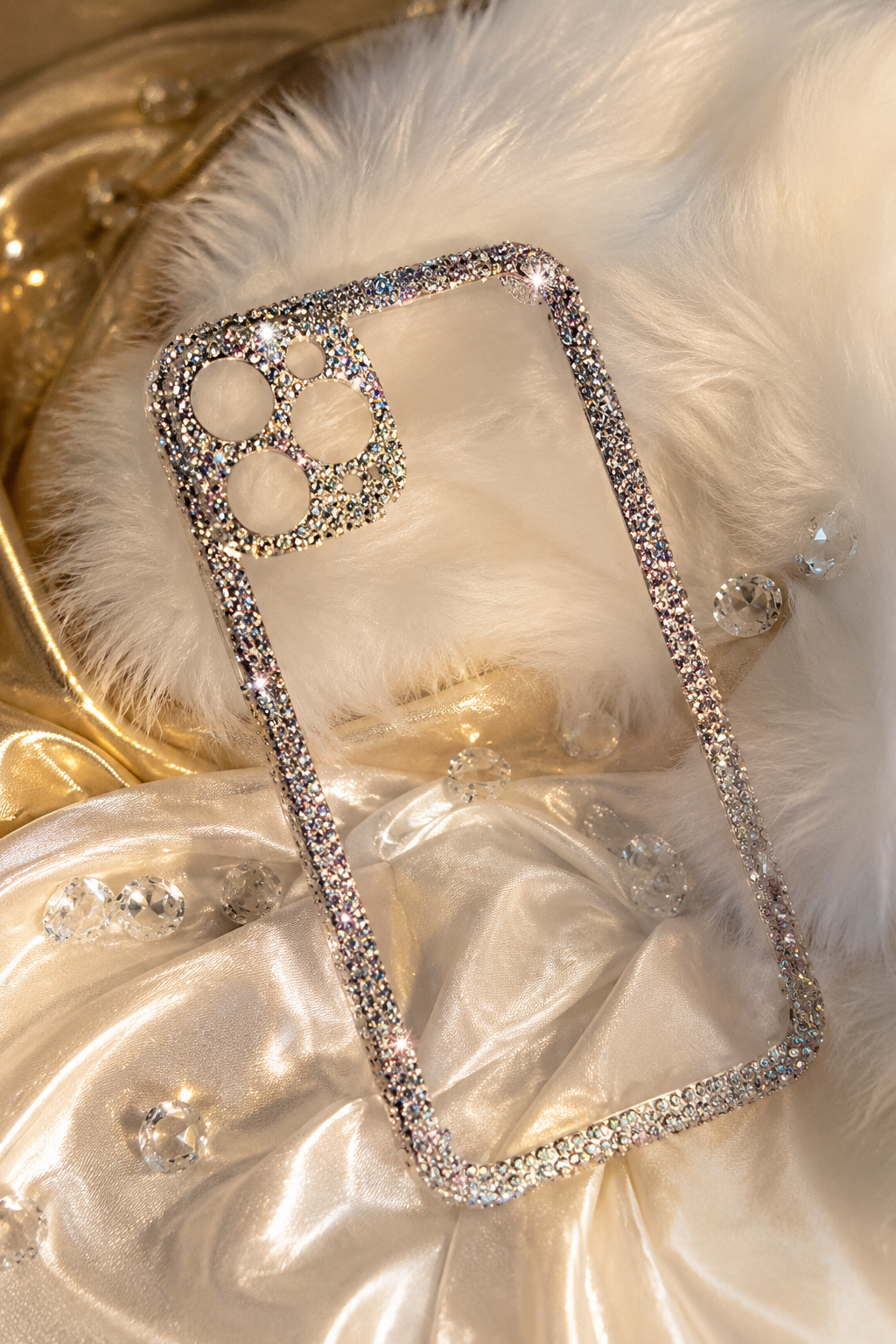 Diamond Chain Stone Case (RS-019)