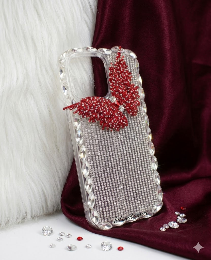 Glitter Glow Butterfly Case (RS-006)