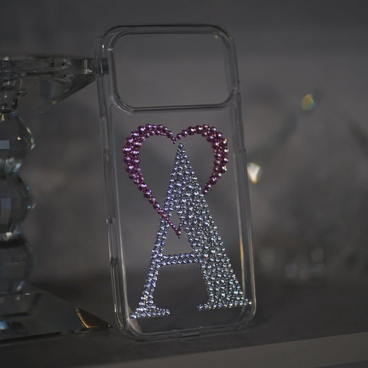 Alphabetic Crystal Sparkling Case (RS-102)