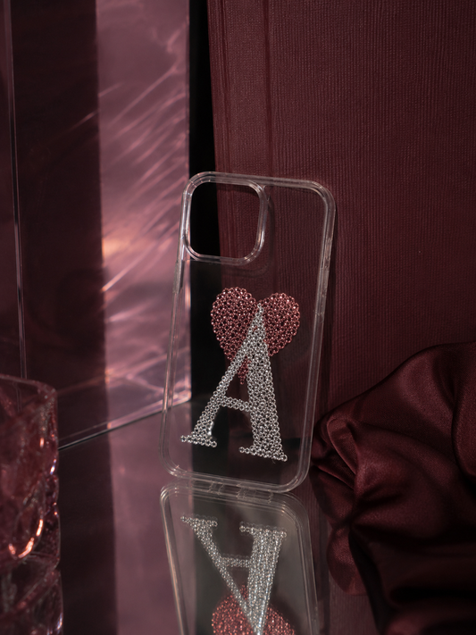 Alphabetic Crystal Sparkling Case (RS-102)