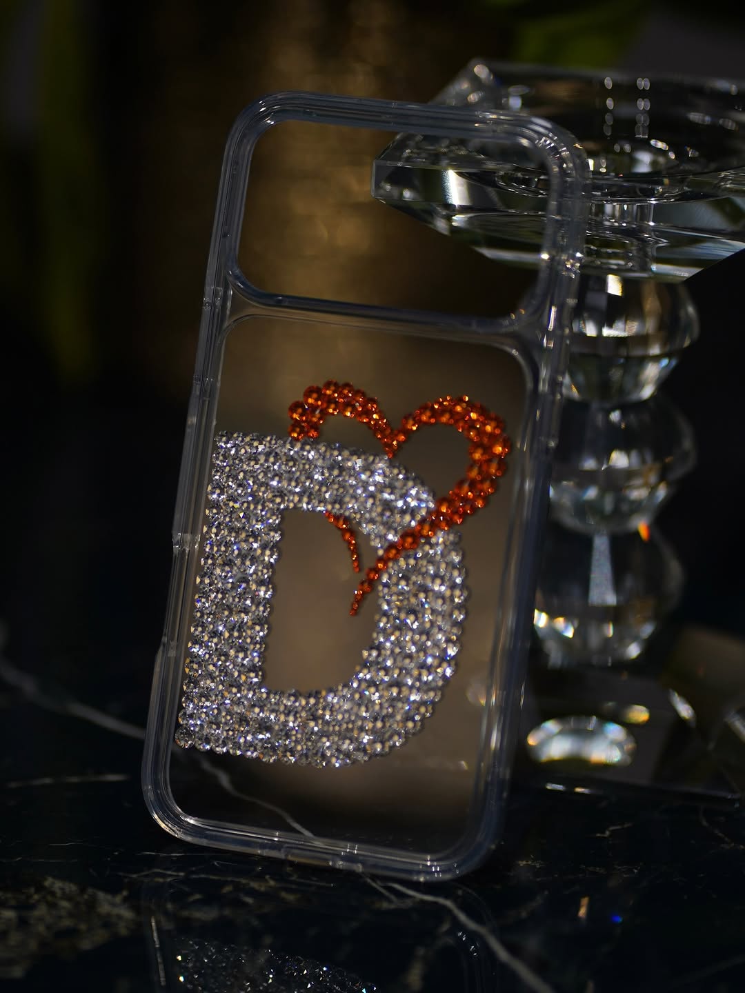 Alphabetic Crystal Sparkling Case (RS-102)
