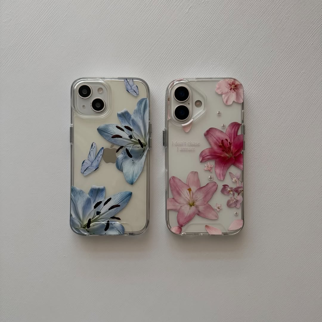 Floral Acrylic Case