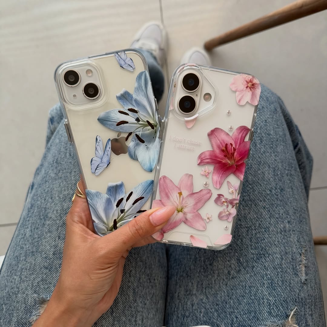 Floral Acrylic Case